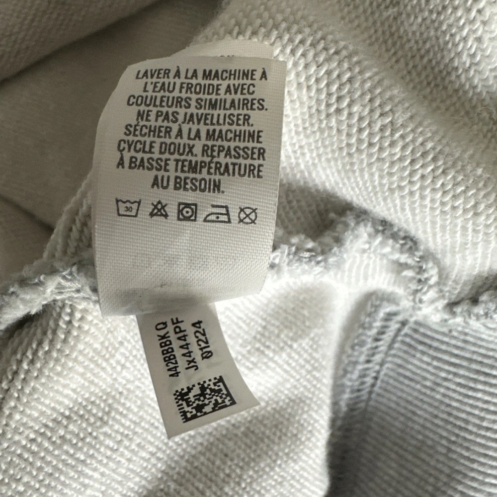 Aerie pullover hoodie Size M oversized cropped French Terry Beach Weekend - Picture 7 of 7